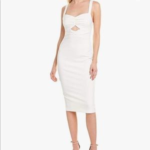 Midi White Dress
